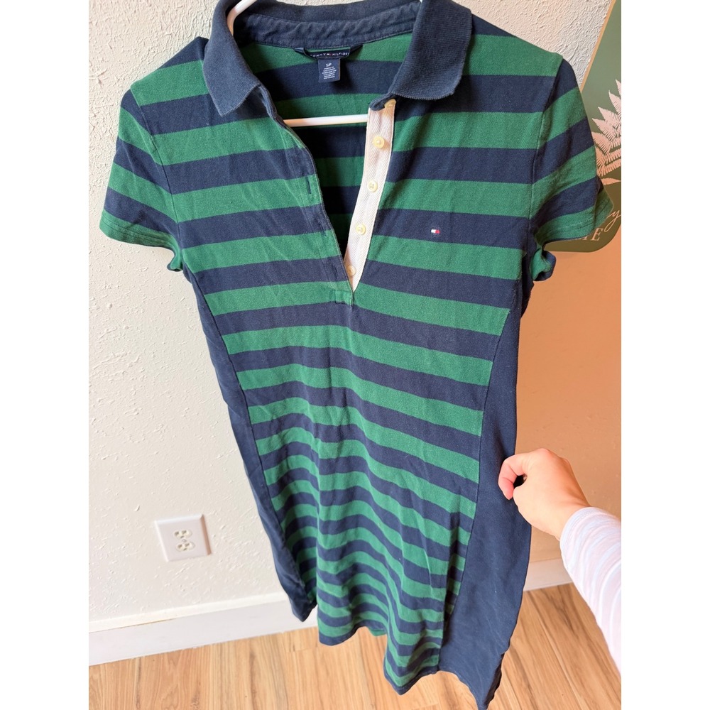 Tommy Hilfiger Striped Polo Dress
